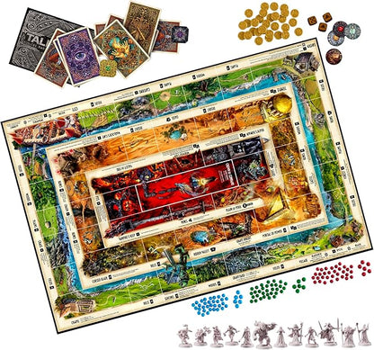 Avalon Hill Talisman: The Magical Quest Board Game 5th Edition | Fantasy Tabletop Adventure Games | Ages 12 and Up | 2 to 6 Players | Roleplaying Strategy Games