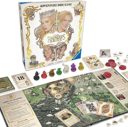 Ravensburger Princess Bride Adventure Book Game | Interactive and Engaging Gameplay for Fans of The Movie | for Ages 10 &amp Up