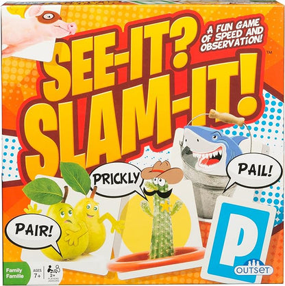Outset Media - See It Slam It - A Fun Party Game of Speed and Observation