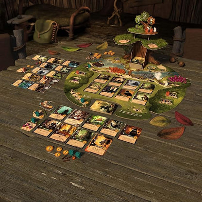 Everdell Collector’s Edition Board Game – Premium Strategy Worker Placement Game for Adults &amp Teens 1–4 Players Age 14+ Deluxe Fantasy Tabletop Game with Exclusive Content &amp Metal Tokens