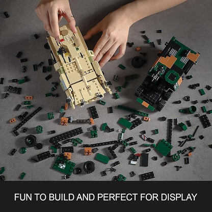 Boxer &amp Stryker Military Vehicles Building Sets Compatible with Lego Armored Tank Model Kit for Kids Great Army Toys for Boys Kids Teens Ages 8+