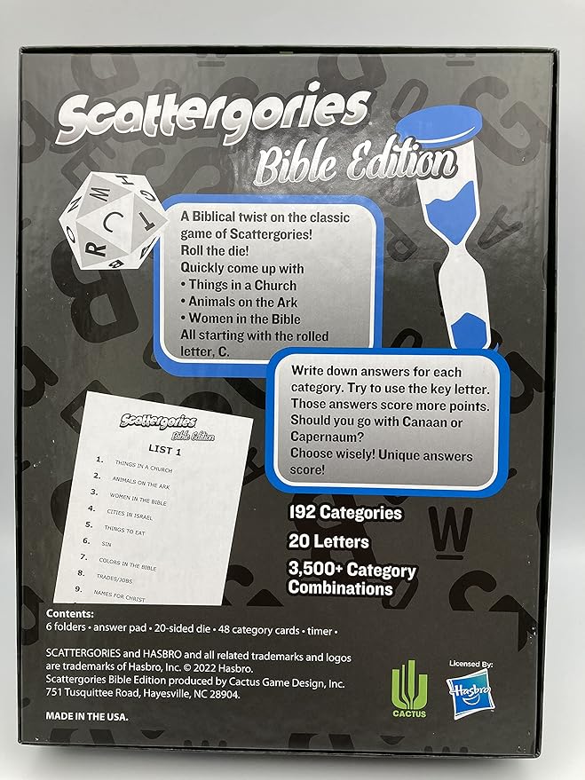 Bible Games Edition