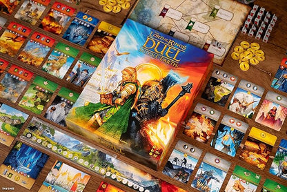 Asmodee The Lord of The Rings: Duel for Middle-Earth Board Game - Epic Strategy Game of Power and Conquest for Kids and Adults Ages 10+ 2 Players 30 Minute Playtime