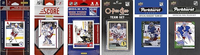 C&ampI Collectables NHL New York Rangers NYR617TS Men's Sports Related Trading Cards Brown One Size
