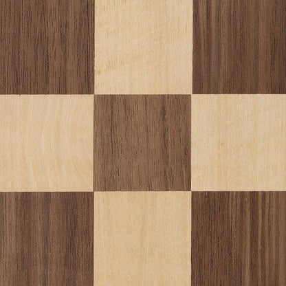 WE Games Classic Walnut Wooden Chess Board Only 11.875 inches Large Chess Board for Adults Wood Veneer Chessboard 1.25 inch Squares