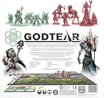 Steamforged Games GodTear: Eternal Glade Starter Set Board Game with 12 Detailed Miniatures Tabletop Combat Game (2 Players)