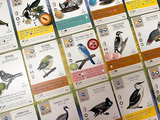 Stonemaier Games: Wingspan Fan-Designed Bird Promo Packs | 150 New Birds Designed by Fans Using Powers from Base Game &amp Expansions | Art Consistent with Existing Birds | Wingspan Base Game Require