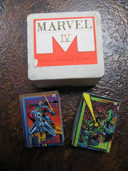Marvel Universe Series 4 Complete Set Trading Cards (1993)