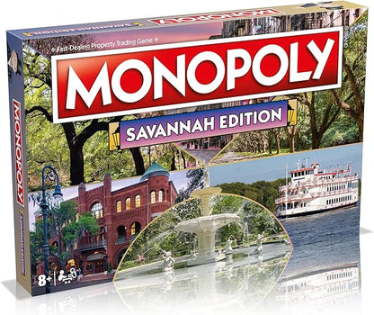 Monopoly Board Game Savannah Edition: 2-6 Players Family Board Games for Kids and Adults Board Games for Kids 8 and up for Kids and Adults Ideal for Game Night