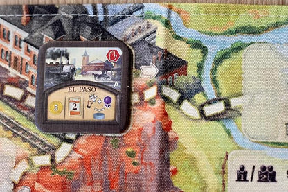 Great Western Trail El Paso Board Game - Fast-Paced Cattle Trade Strategy Game Compact Travel-Friendly for Kids &amp Adults Ages 12+ 1-4 Players 60-90 Min Playtime Made by Lookout Games