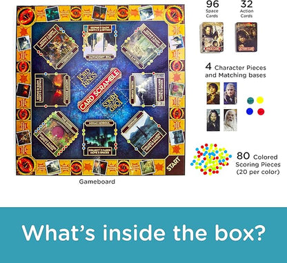 Aquarius Lord of The Rings Card Scramble Board Game - Fun Family Party Game for Kids Teens &amp Adults - Entertaining Game Night Gift - Officially Licensed Merchandise