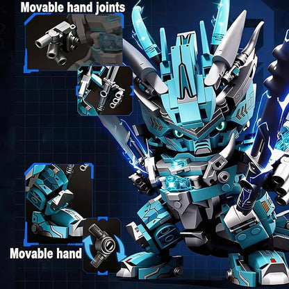 Dragon Mecha TransformingMechanical Robot Dragon-Shaped Model Building Block Toy Set Cool Warrior Suitable as a Christmas Birthday Gift for Adults or Children