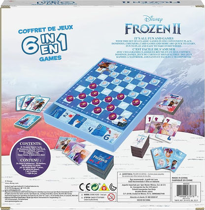 Disney Frozen 2 6-in-1 Game House for Kids and Families