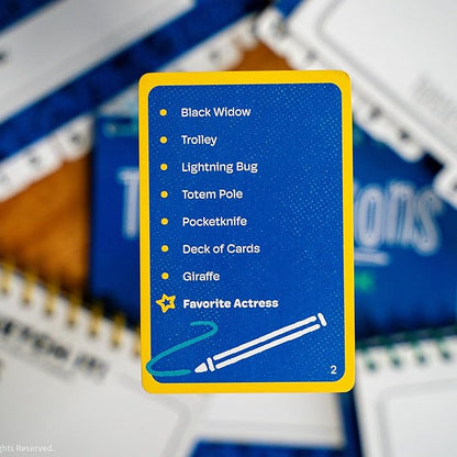Telestrations 8 Player 2nd Edition Board Game Award Winning Hilarious and Unpredictable Must Have Party Game with a New Look Sketch What Your Read Then Guess What You Saw 4-8 Players Ages 10+