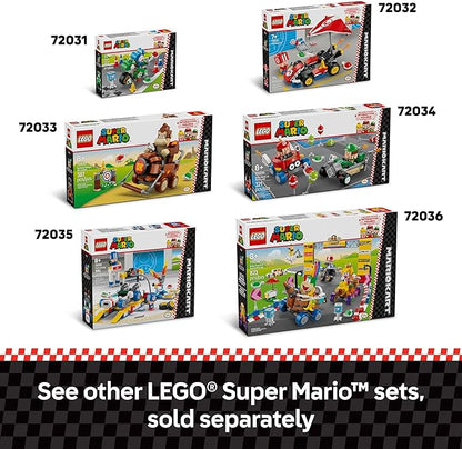 LEGO Super Mario: Mario Kart Baby Mario vs. Baby Luigi - Collectible Toy Building Set for Kids Boys and Girls Ages 8+ - Nintendo Toy for Fans - Gift Idea for Birthdays - 72034