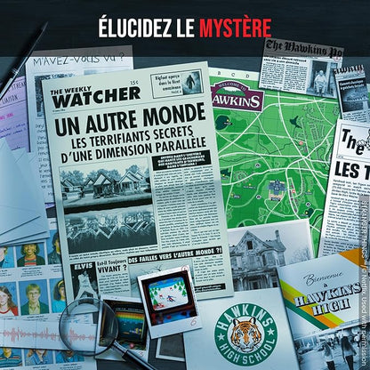 PROFILER - The Shadows of Hawkins - Board Game Escape Game - Immersive and Collaborative Investigation Game 1-6 Players (Français)