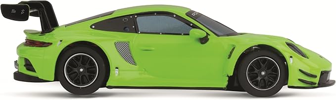 Carrera Hybrid Racing Car Porsche 911 GT3 R Acid Green 1:50 Scale Front and Rear Lights USB-C Rechargeable RC Additional Vehicle