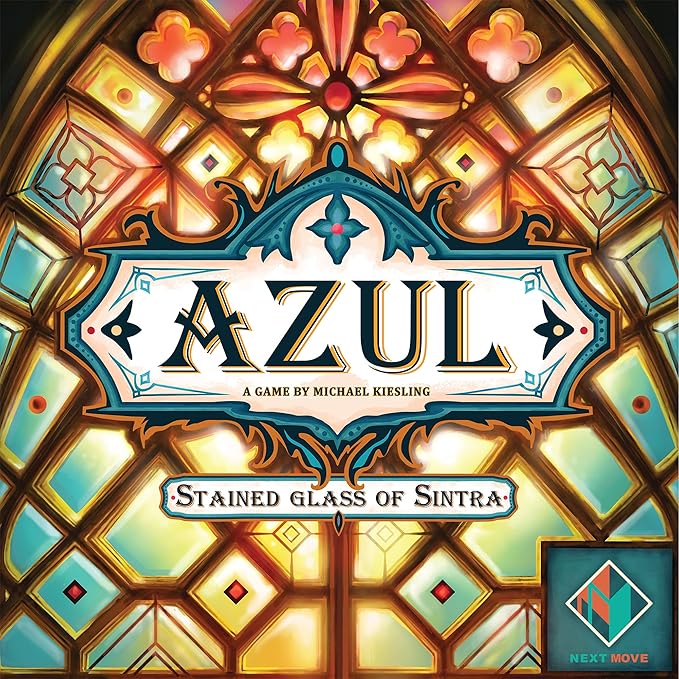Asmodee Azul Stained Glass of Sintra Board Game EXPANSION - Craft Colorful Window Panes Tile-Placement Strategy Game for Kids &amp Adults Ages 8+ 2-4 Players 30-45 Minute Playtime