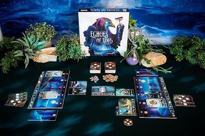 CrowD Games | Echoes of Time | 2-4 Players | Ages 12 and up | Strategy | Hand Management | Combo | Flexible Playstyle | 30-60 min