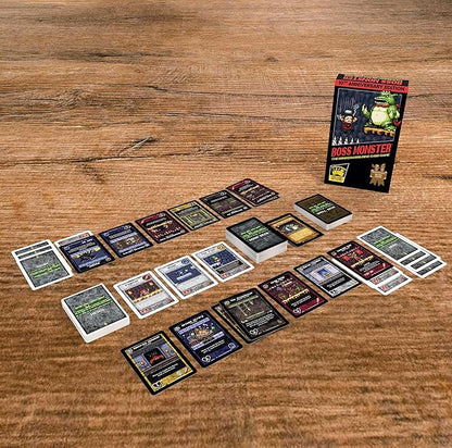 Boss Monster 10th Anniversary Edition by Brotherwise Games | 30 Min Playing Time | 2-4 Players | Ages 13+ | Building Card Game with New Rooms Bosses Spells &amp Modernized Rules