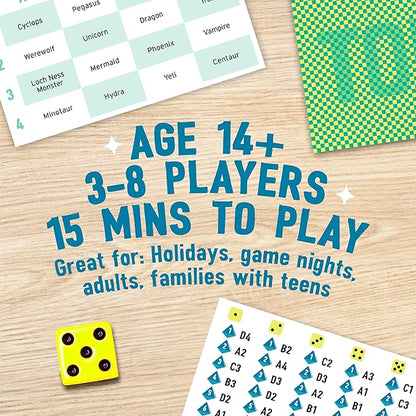 Big Potato The Chameleon Award-Winning Board Game for Families &amp Friends for 3-8 Players