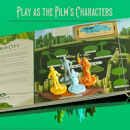 Ravensburger Wizard of Oz Adventure Book Game for Ages 10 &amp Up – Immersive Story-Based Gameplay | Detailed Miniatures | Ideal Gift for Brain Teaser Enthusiasts | Interactive Group Activity