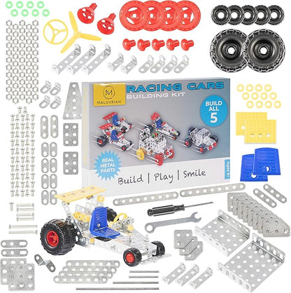 Erector Set STEM Educational Kit | Construction Set for Boys &amp Girls | Metal Erector Set | Building Kit for Boys Age 8–12 | 236-Piece Engineering Toy