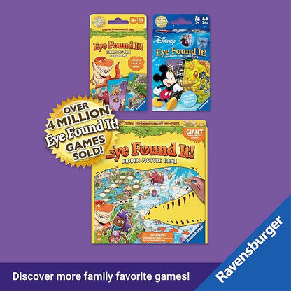 Ravensburger Disney Eye Found It - Hidden Picture Search Board Game - Learning Fun with Disney Favorites - Ages 4+ MESH Accredited