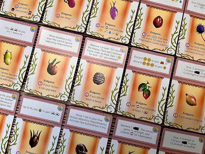 Stonemaier Games: Apiary: Expanding The Hive Expansion | New Unique Frames Additional Tiles and More! | Add to Apiary - A Strategy Board Game About Bees in Space | 1-5 Players 90 Mins Ages 14+