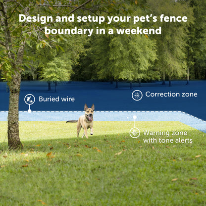 PetSafe Deluxe Ultralight Pet Fence Receiver Collar Electric Dog Containment, In Ground Dog Fence Waterproof Feature, Low Battery Indicator, Pet Collars for Dogs Collar Receiver