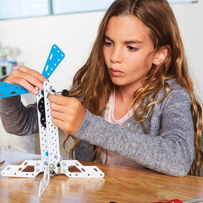 MECCANO Geared Machines S.T.E.A.M. Building Kit with Moving Parts for Ages 10 and Up
