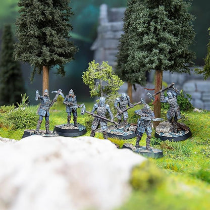 Modiphius: The Elder Scrolls: Call to Arms - Dawnguard Vampire Hunters - 6 Figure Resin Expansion Chapter 3 Unpainted 32mm RPG Miniatures w/ Scenic Bases