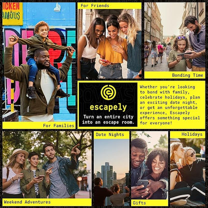 Dallas Outdoor Escape Room | Real City Scavenger Hunt | Gifts for Adults &amp Families | 1-6 Players 2-3 Hours 1 Mile Walking Distance