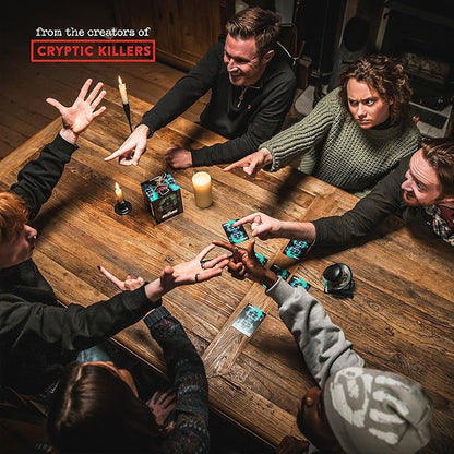 The Deceivers – Murder Mystery Party Game | Like Werewolf | Adult Board Game Night Family Games Secret Spy Games &amp Traitor Role-Playing | Bluffing Deception and Strategy - CRYPTIC KILLERS