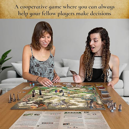 The Lord of The Rings: Adventure to Mount Doom | Family Game | Cooperative Game | Strategy Game