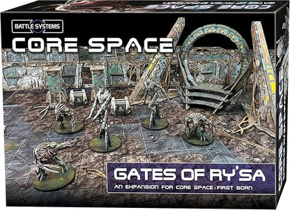 Battle Systems BSGCSE013 Core Space First Born Expansion- Gates of Ry'sa - 28mm Miniatures - Board Game - Modular 3D Terrain