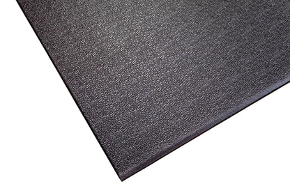 Supermats Heavy Duty Equipment Mat 20GS Made in U.S.A. for Indoor Cycles Exercise Upright Bikes and Steppers (2 Feet x 3 Feet 10 In) (24-Inch x 46-Inch) (60.96 cm x 116.84 cm) , Black