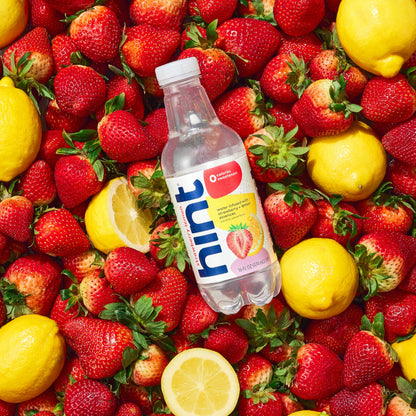 Hint Fruit-Infused Bottled Water, 4-Flavor Red Variety Pack - Sugar Free Flavored Water with Zero Calories, Natural Fruit Essences, and No Artificial Sweeteners - 16 Fl Oz (Pack of 12)
