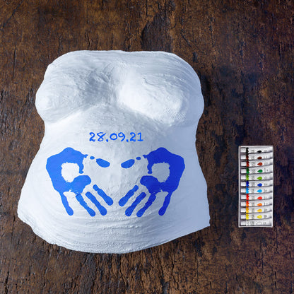 chuckle - Belly Casting Kit – Create a Beautiful 3D Pregnancy Keepsake, Easy DIY Belly Mold for Expecting Moms, Celebrate Your Journey into Motherhood
