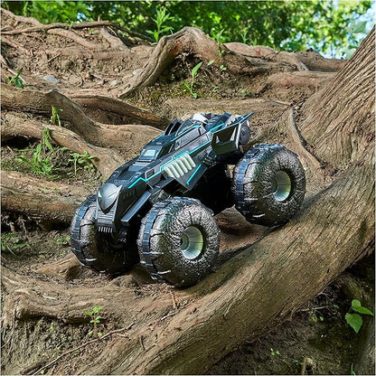 DC Batman All-Terrain Batmobile Remote Control Vehicle Water-Resistant Batman Toys for Boys Aged 4 and Up