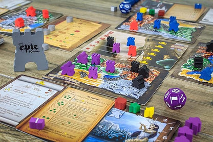 Tiny Epic Kingdoms – 4X Fantasy Strategy Board Game 2-5 Players Ages 14+ Portable Mini Game Series Retail Edition