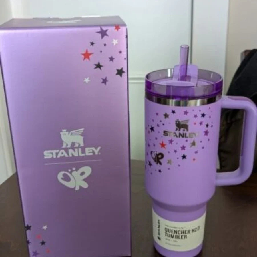 Flamingo Pink Stanley Quencher H2.0 Tumbler – 40 oz Travel Cup