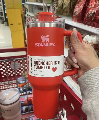Plating Black Stanley Quencher H2.0 Tumbler – 40 oz Travel Cup
