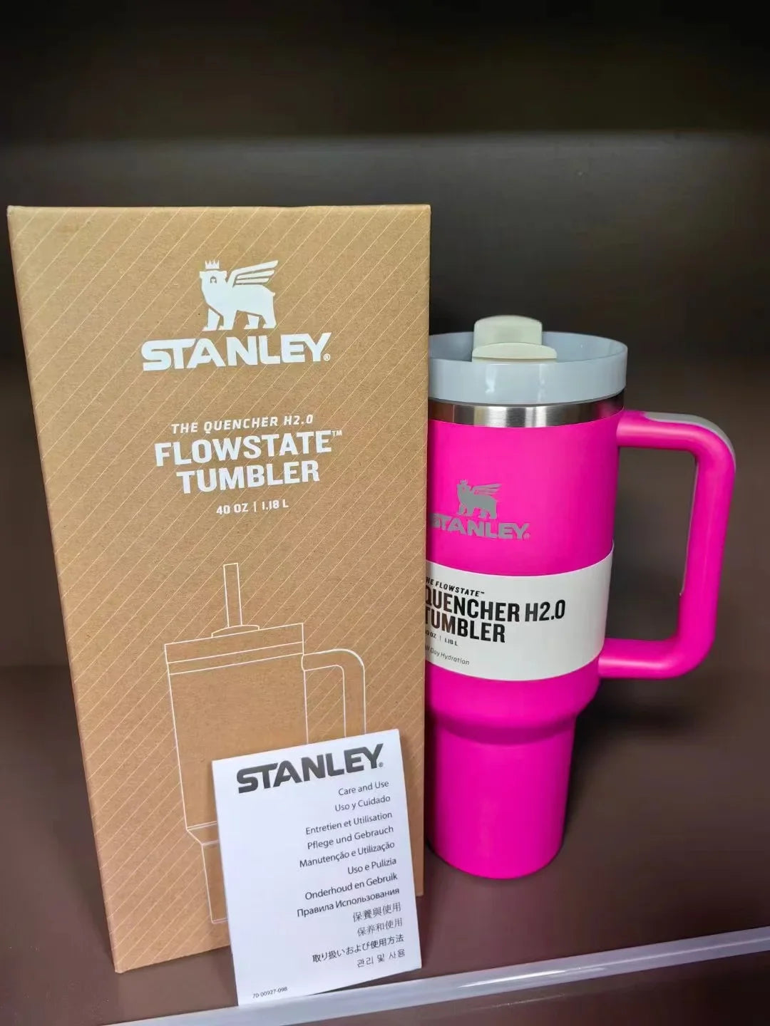 Light Pink Quencher H2.0 Tumbler – 40 oz Travel Cup